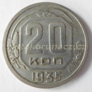 Rusko - 20 kopějek 1935