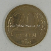 Rusko - 20 rubl 1992 M