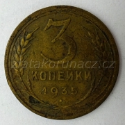 Rusko - 3 kopějka 1935
