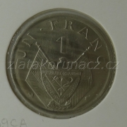 Rwanda - 1 franc 1965