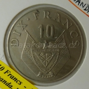 Rwanda - 10 franc 1974