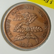 Rwanda - 5 franc 1974