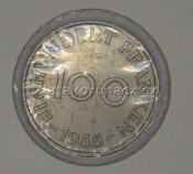 Saarland - 100 Franken 1955