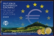 sada 2009 - Prvý súbor Slovenských euromincí Proof