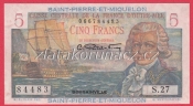 Saint Pierre and Miguelon - 5 Francs 1950-60