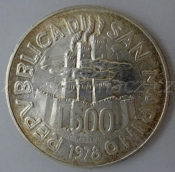 San Marino - 500 lir 1978