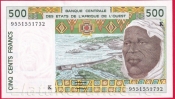 Senegal - 500 Francs 1995