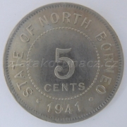 Severní Borneo - 5 cents 1941