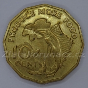 Seychelles - 10 cents 1977