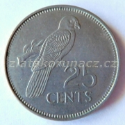 Seychelles -  25 cents 1989