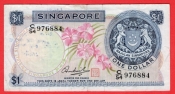 Singapore - 1 Dollar 1967-1972