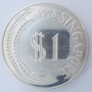 Singapur - 1 dollar 1978
