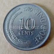 Singapur - 10 cents 1970