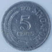Singapur - 5 cents 1971
