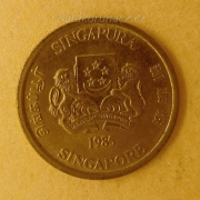 Singapur - 5 cents 1985
