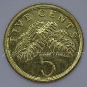 Singapur - 5 cents 1990