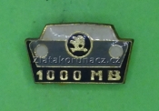 Škoda 1000 MB - šedá