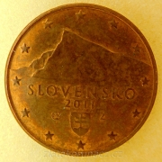 Slovensko - 1 cent 2011