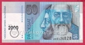 Slovenská republika- 50 Korun 1993 "A" - BIMILÉNIUM