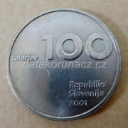 Slovinsko - 100 tolarjev 2001