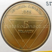 Slovinsko - 5 tolarjev 1995 Alzajev Stolp