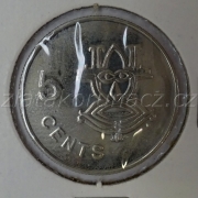 Solomonovy ostrovy - 5 cents 1980