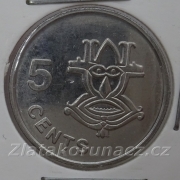 Solomonovy ostrovy - 5 cents 1996