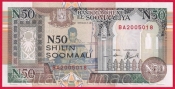 Somálsko - 50 Shilin / 50 Shillings 1991