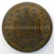 Španělsko - 1 peseta 1947 (52)
