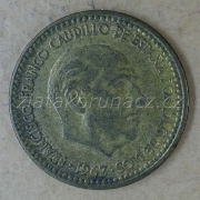 Španělsko - 1 peseta 1963 (63)