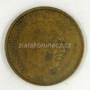 Španělsko - 1 peseta 1963 (66)