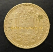 Španělsko - 1 peseta 1966 (71)