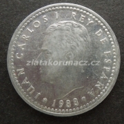 Španělsko - 1 peseta 1988