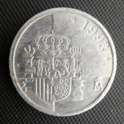 Španělsko - 1 peseta 1993