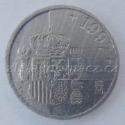 Španělsko - 1 peseta 1997