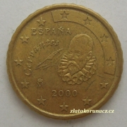 Španělsko - 10 Cent 2000