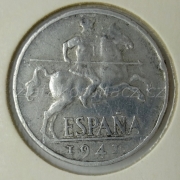 Španělsko - 10 centimos 1941