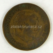 Španělsko - 2 1/2 pesetas 1953