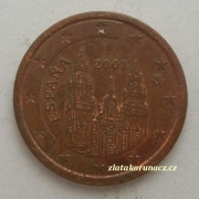 Španělsko - 2 Cent 2001