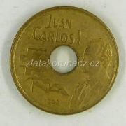 Španělsko - 25 pesetas 1990-Carlos
