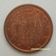 Španělsko - 5 Cent 2003