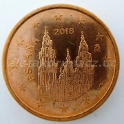 Španělsko - 5 Cent 2018