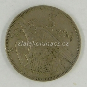 Španělsko - 5 pesetas 1957 (66)
