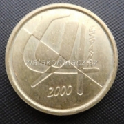 Španělsko - 5 pesetas 2000