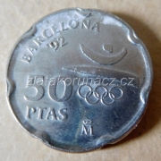 Španělsko - 50 pesetas 1992
