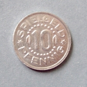 Spielgeld 10 Pfennig 