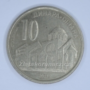 Srbsko - 10 dinara 2003