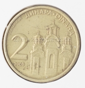 Srbsko - 2 dinara 2009