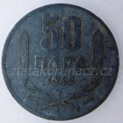 Srbsko - 50 para 1942 BP