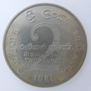 Sri Lanka - 2 rupees 1981